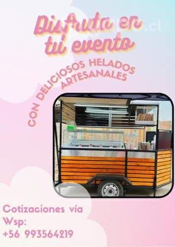 Arriendo Carro de Helados para eventos