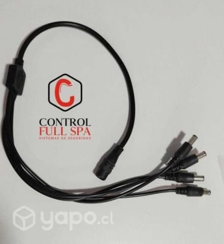 Pulpo 1 dc hembra a 4 dc macho pack 10 unidades