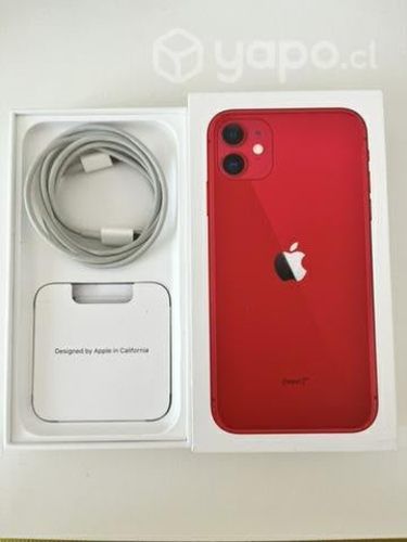 IPhone 11 Red 64gb liberado + AirPods
