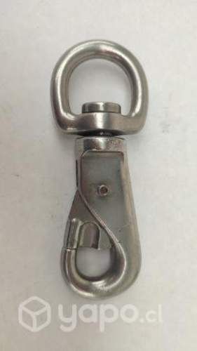 Mosquetón acero inox