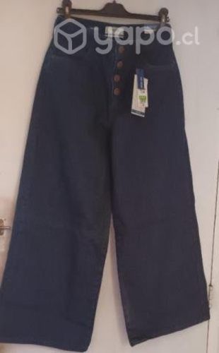Jeans Sybilla Wide Leg azul