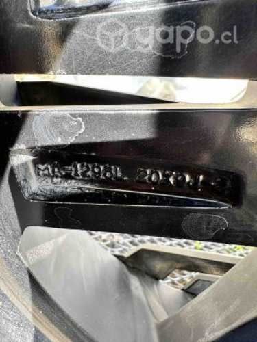 4 Llantas negras de aluminio KMC WEELS XD822