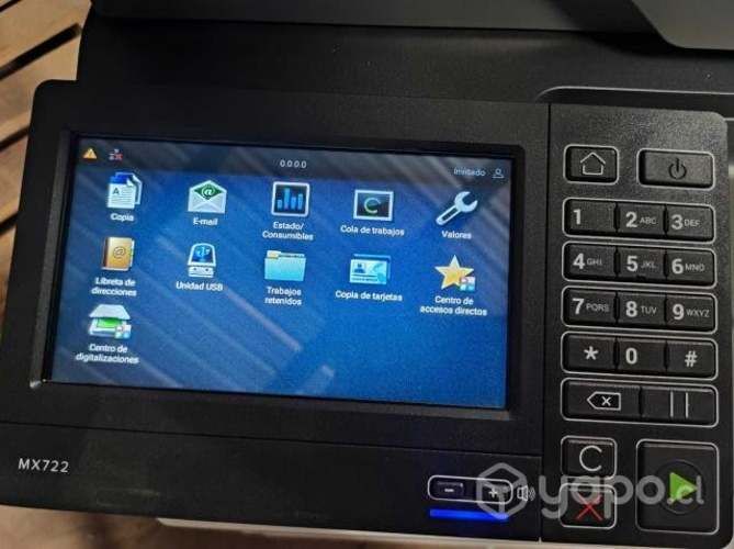 IMPRESORA Lexmark MX722adhe Mulfunc. Mono