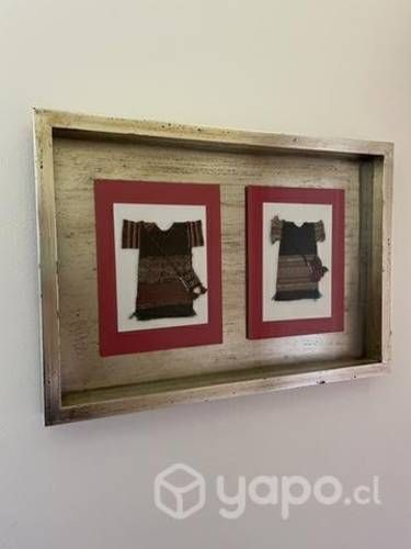 Cuadro vestidos de aguayos peruanos