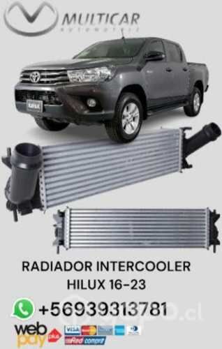 Radiador intercooler hilux 16-23