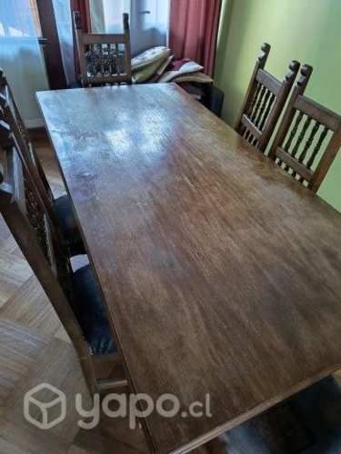 Comedor 6 sillas clasico