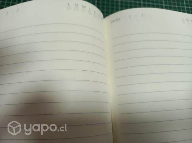 Libreta tipo agenda