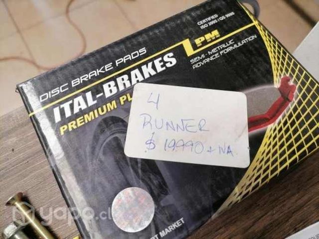 Pastillas 4runner 50% menos