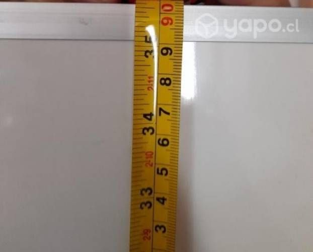 Pizarra con marco aluminio grande