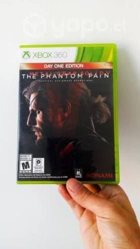 Metal Gear Solid V XBOX 360 disco 1