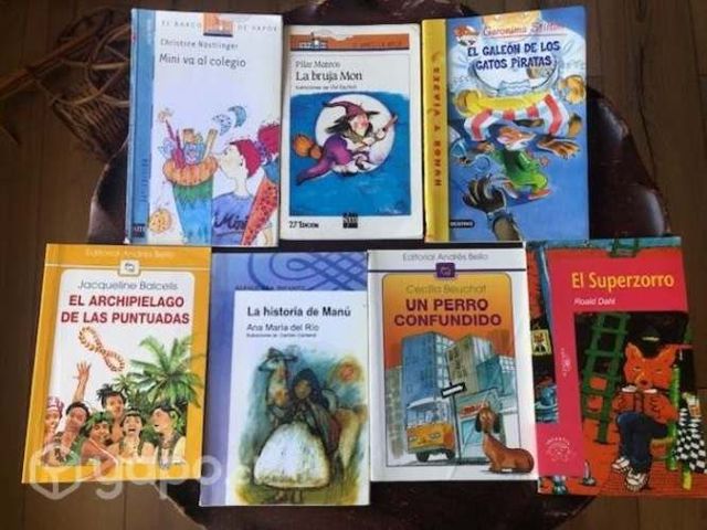 Lote de libros infantiles y juveniles