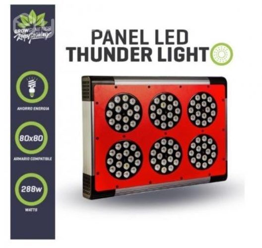 PANEL LED THUNDER LIGHT 6 + CARPA 80x80 GROW GENET
