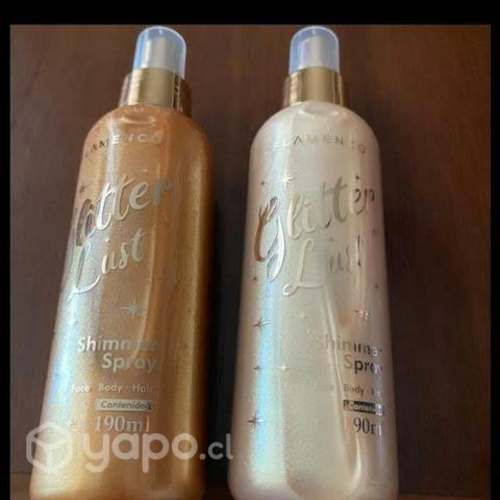 Spray con gliter flamenco