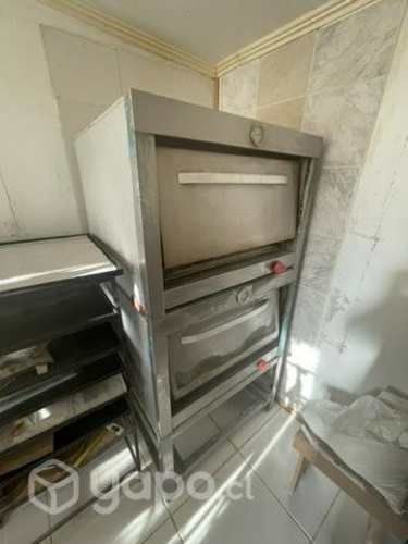 Horno a gas de dos cámaras