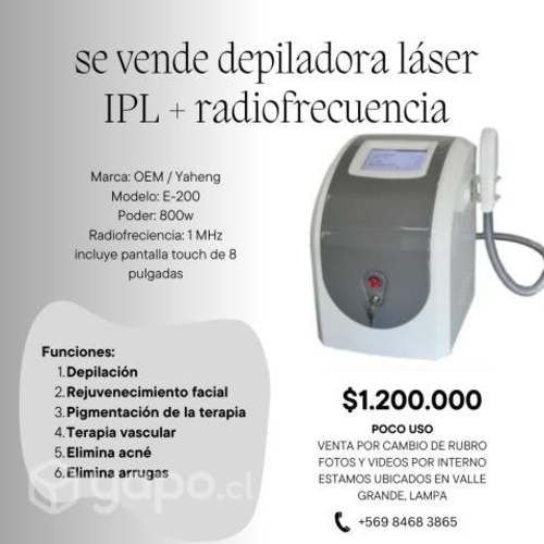 Depiladora láser IPL