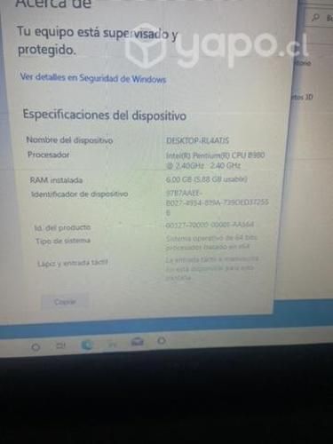 Notebook sony vaio 6gb/500gb