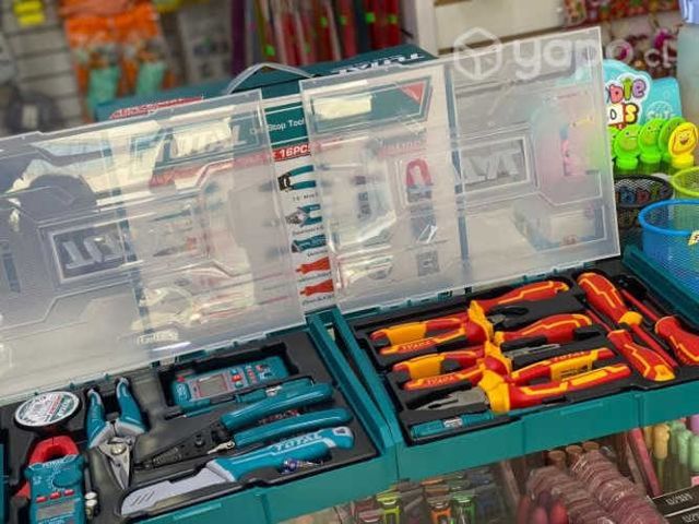 Juego de Herramientas Electricista 16pcs TOTAL