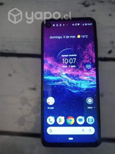 Celular moto one action 128 GB por apuro