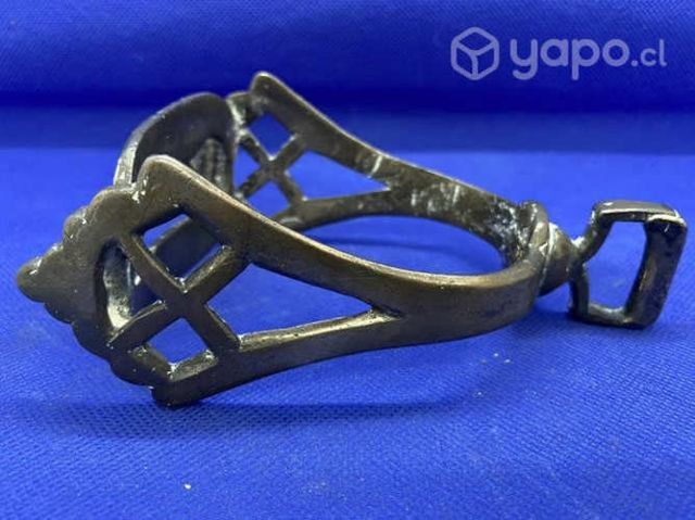 Antiguo estribo de Plata pieza de colección s XIX