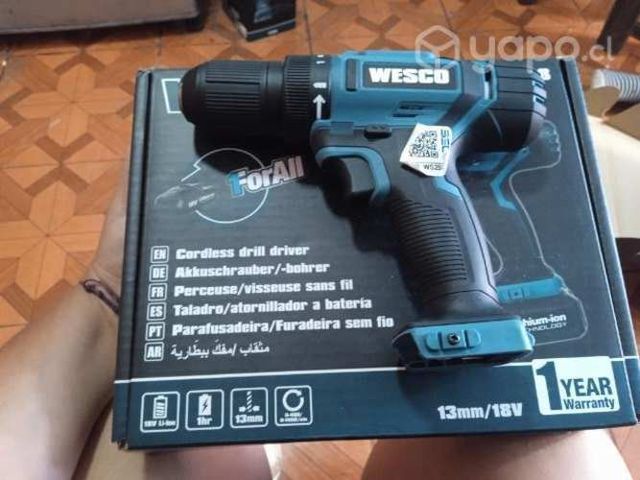 Taladro inalámbrico nuevo