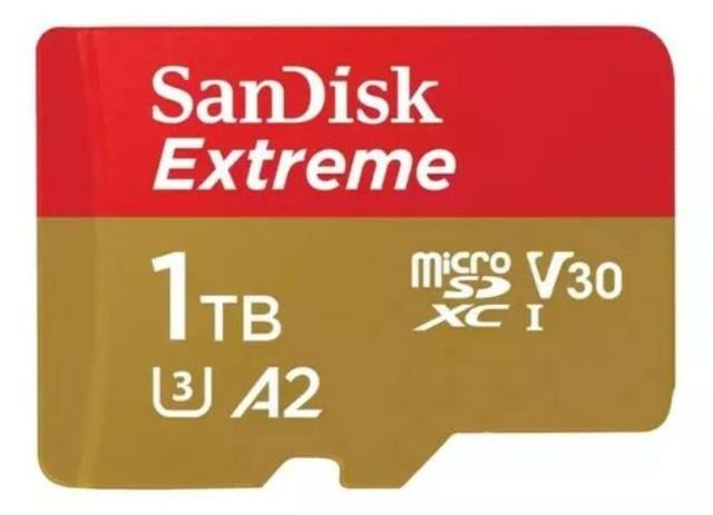Memoria Microsd Sandisk Extreme 1tb 190mb/s C10