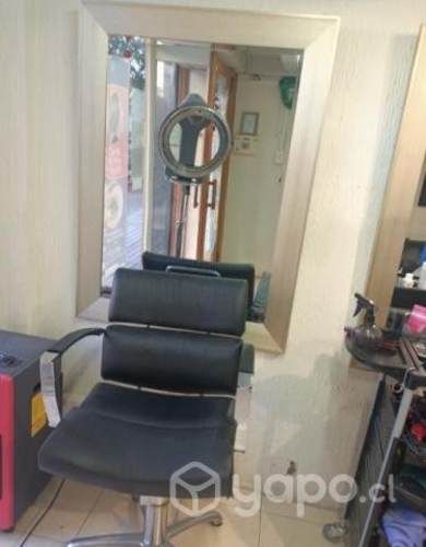 2 sillas hidráulicas pichara de peluquería