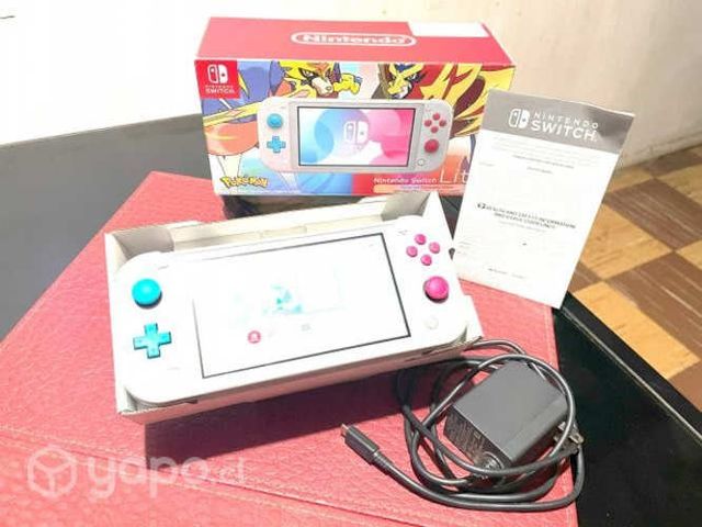 Nintendo switch lite edición pokemon