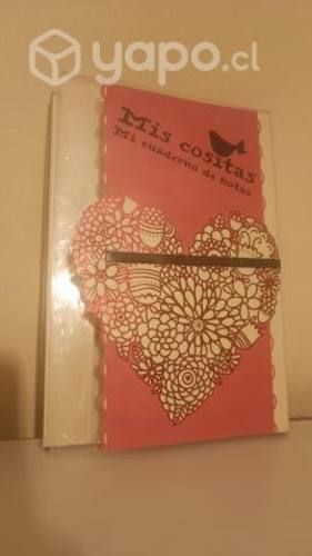 Libreta con post it "Mis cositas"