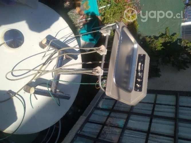 Carro trimodular para dentista