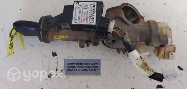Chapa Motor Con Llave Chevrolet New Dmax 2017 bitu
