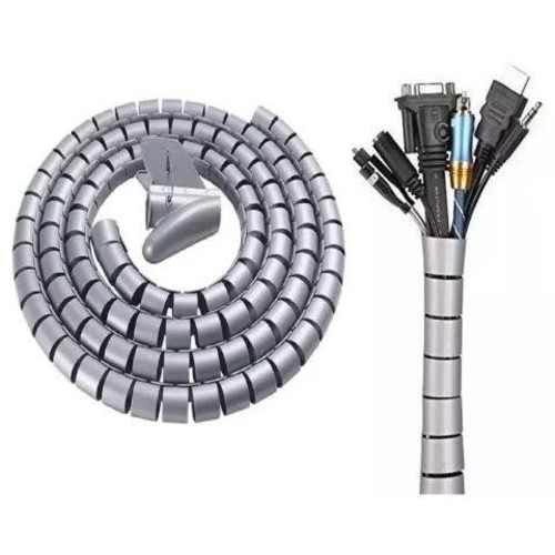 Funda para cable 2 metros, ancho 20mm., gris