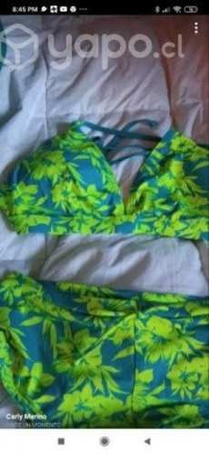 Bikini marca flores nuevo xl l