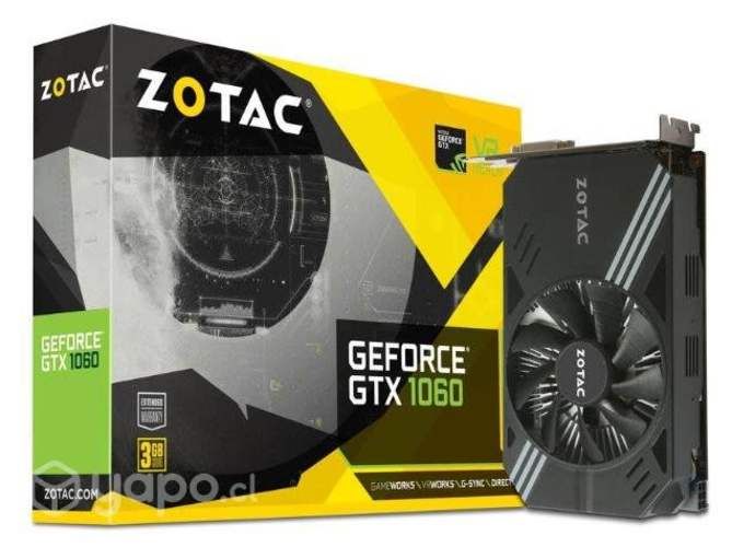 Tarjeta Gráfica Nvidia Zotac Geforce GTX 1060 3GB