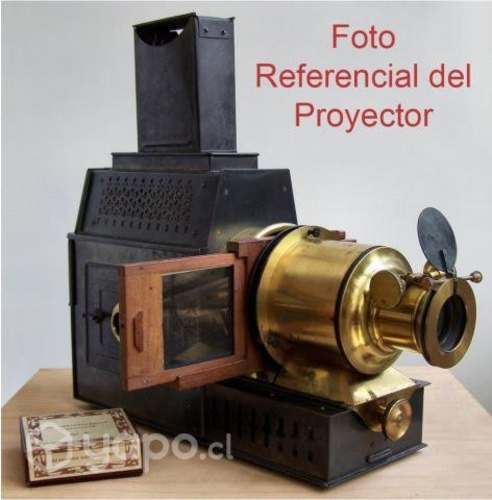 20 diapositivas para proyector "linterna magica"