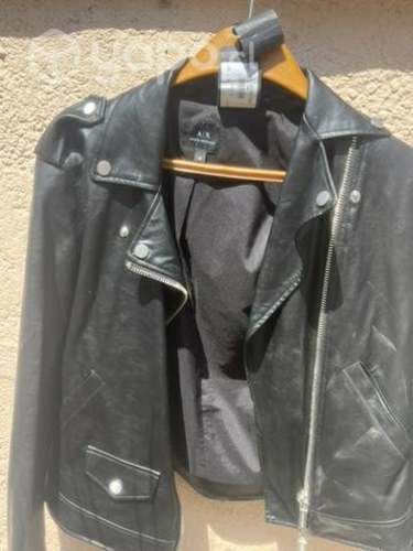Chaqueta cuero armani