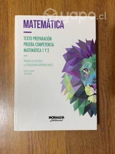 Libro Moraleja PAES Matemáticas
