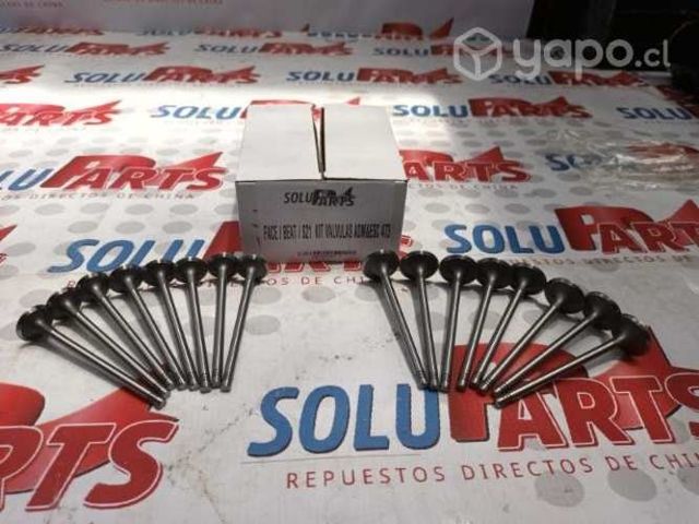 Valvula de admision y escape para chery s21