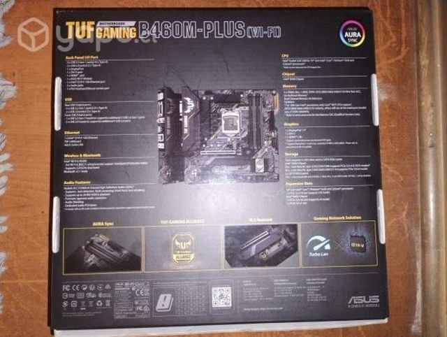 Asus tuf gaming b460m-plus (wi-fi)