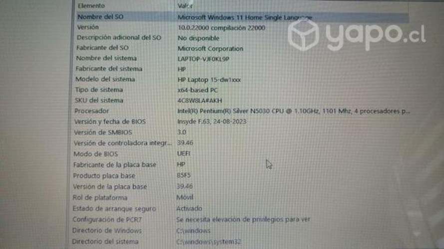 Notebook HP