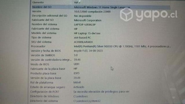 Notebook HP