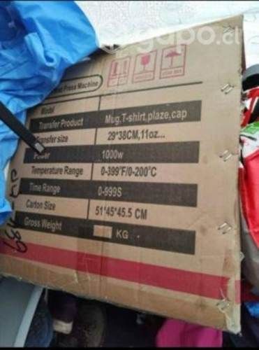 Maquina sublimación 8 en 1