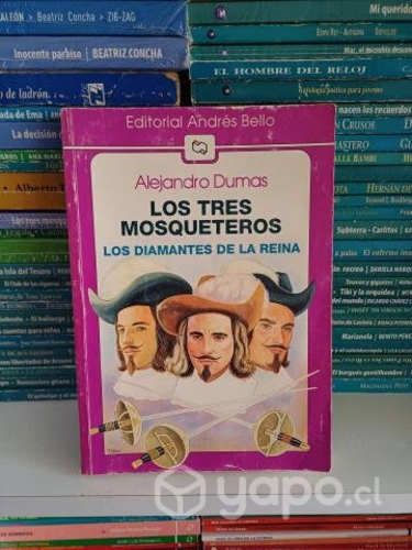 Los tres Mosqueteros, los diamantes de la reina