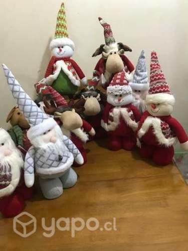 Monos patas largas navideños