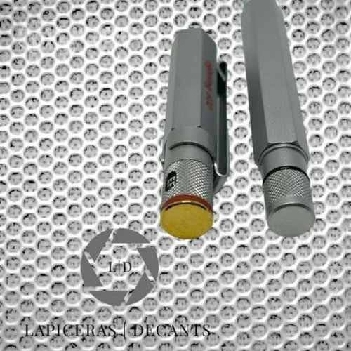 Lapicera pluma fuente Rotring 600 plumín oro 18 K