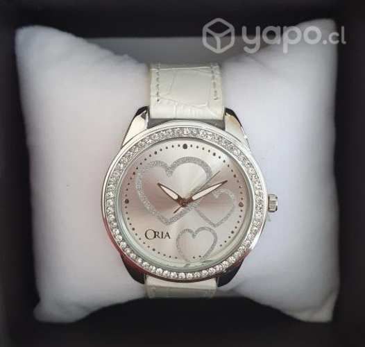 Reloj Mujer - ORIA Heart White