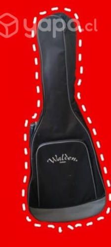 Guitarra electroácustica walden negra + bolso