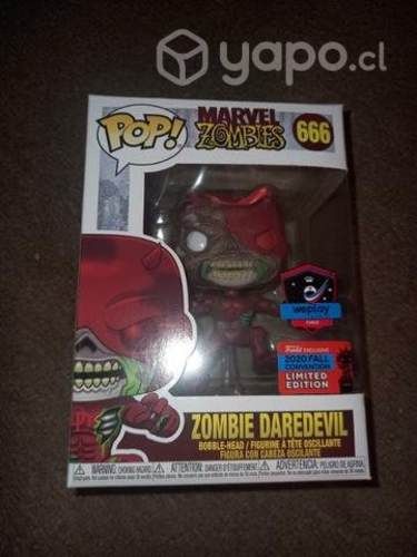 Funko pop zombie Deredevil convención NYCC