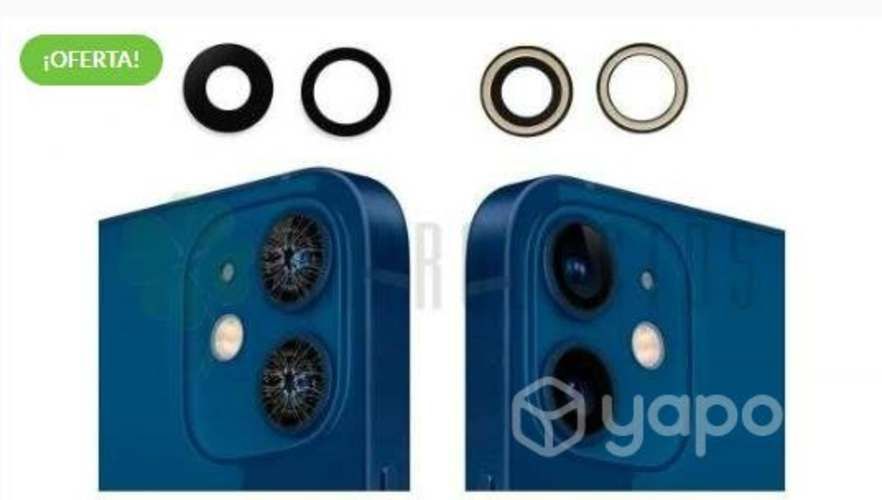 Lente Camara Trasera Para IPhone 12/12 Mini