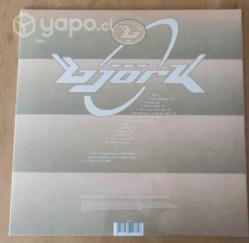 Vinilo Björk Debut Nuevo Sellado