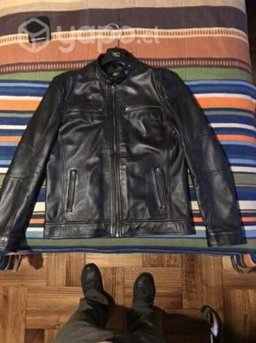 Chaqueta cuero natural